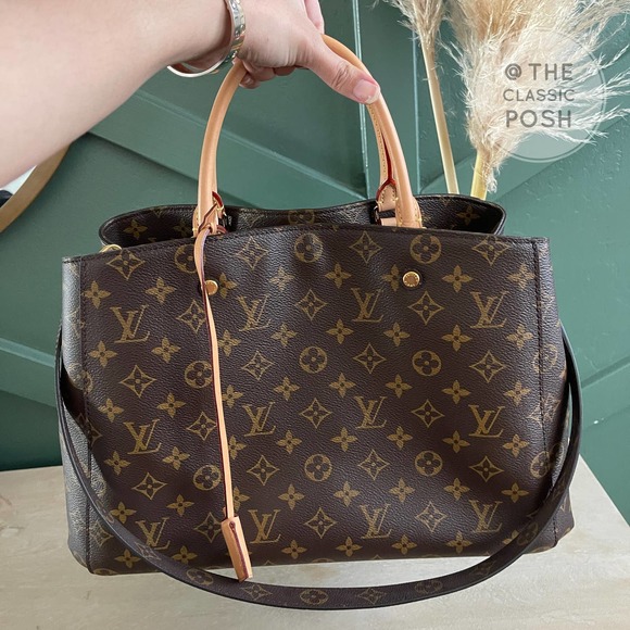 EUC Louis Vuitton Montaigne GM Monogram Leather Bag GI1139 - Picture 2 of 14